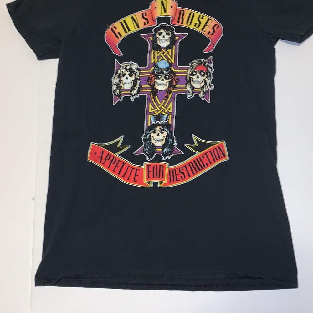 Guns n Roses Appetite for Destruction T-Shirt - Women’s Size Small - Picture 6 of 8